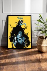Venom Çerçeveli Tablo - Marvel Film Posteri Tablo