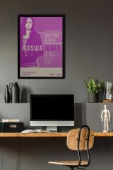 Jessica Jones Çerçeveli Tablo - Marvel Dizi Posteri Tablo
