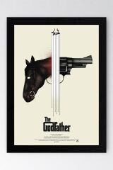 The Godfather Çerçeveli Tablo - Baba Film Posteri Tablo