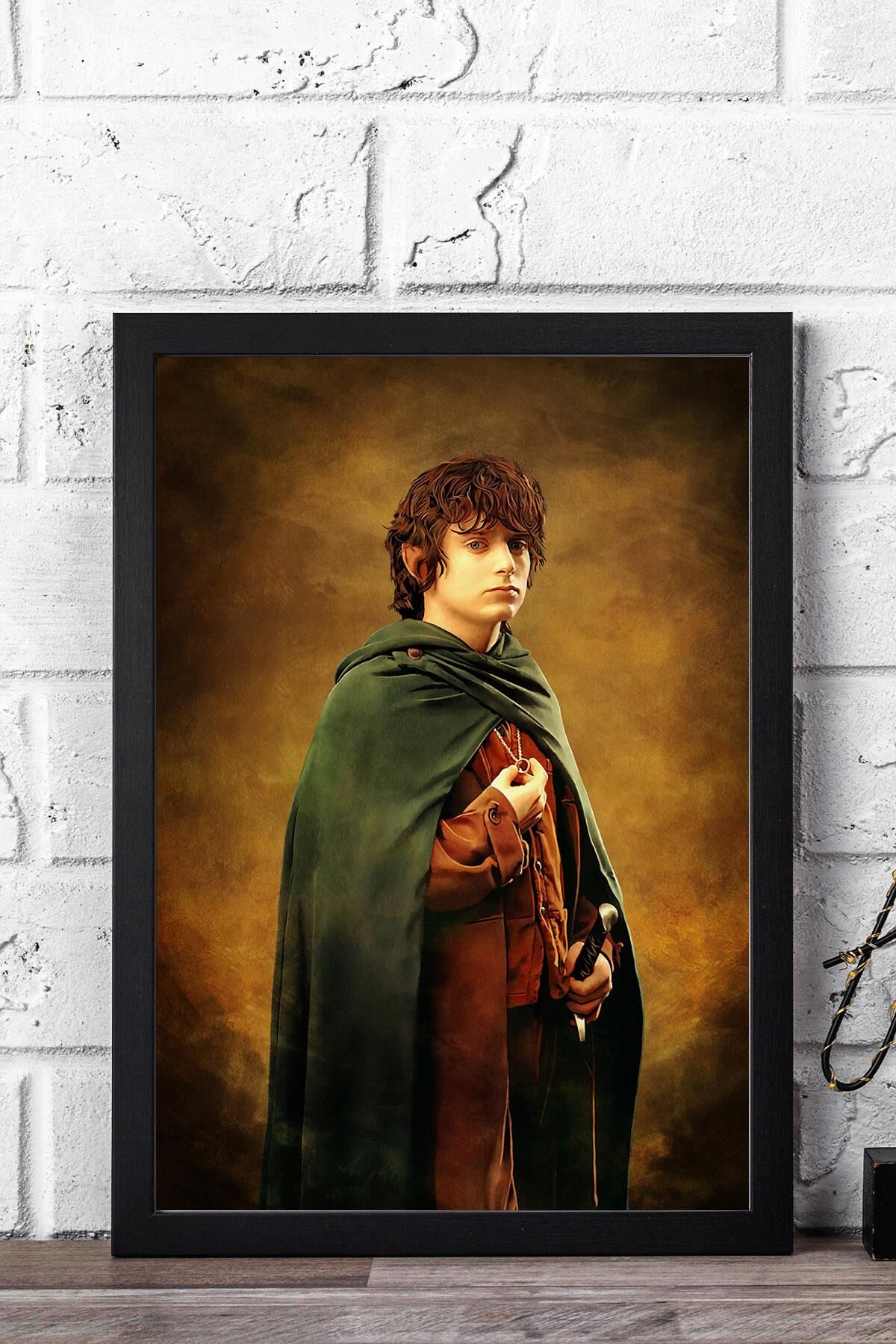 Yüzüklerin Efendisi Frodo Çerçeveli Tablo - Film Posteri Tablo