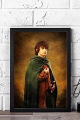 Yüzüklerin Efendisi Frodo Çerçeveli Tablo - Film Posteri Tablo