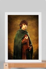 Yüzüklerin Efendisi Frodo Çerçeveli Tablo - Film Posteri Tablo