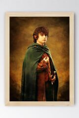 Yüzüklerin Efendisi Frodo Çerçeveli Tablo - Film Posteri Tablo
