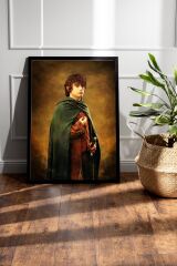 Yüzüklerin Efendisi Frodo Çerçeveli Tablo - Film Posteri Tablo