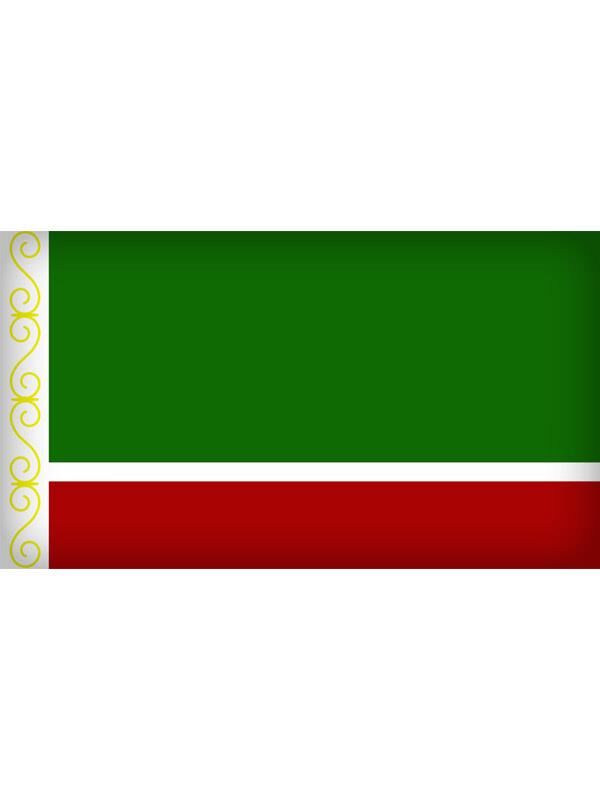 Masa Üstü Çeçenistan Bayrağı 15x23cm Masa Bayrağı