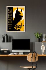 Batman Çerçeveli Tablo - DC Poster Tablo