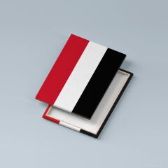 Yemen Bayrağı Kanvas Tablo 40x55cm Dekoratif Tablo