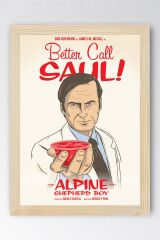 Better Call Saul Çerçeveli Tablo - Saul Goodman Poster Tablo