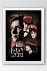 Peaky Blinders Çerçeveli Tablo - Dizi Posteri Tablo