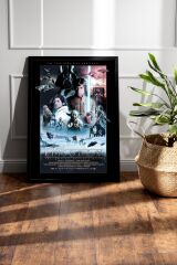 Star Wars 5 Çerçeveli Tablo - Uzay Savaşları Nostalji Eski Fim Posteri Tablo