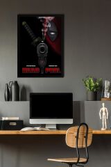 Deadpool Çerçeveli Tablo - Marvel Film Poster Tablo
