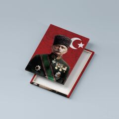 Fahrettin Paşa Kanvas Tablo 40x55cm Çöl Kaplanı Fahrettin Paşa Dekoratif Tablo