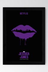 Jessica Jones Çerçeveli Tablo - Marvel Dizi Posteri Tablo