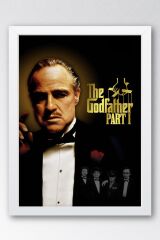 The Godfather Çerçeveli Tablo - Baba Film Posteri Tablo
