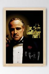 The Godfather Çerçeveli Tablo - Baba Film Posteri Tablo