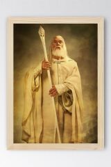 Yüzüklerin Efendisi Gandalf Çerçeveli Tablo - Film Posteri Tablo