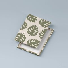 Minimal Kanvas Duvar Tablosu 3'lü Tablo Seti 40x55cm Botanical Flowers Canvas