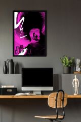 Fight Club Çerçeveli Tablo - Dövüş Kulübü Film Posteri Tablo