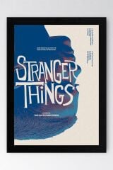 Stranger Things Çerçeveli Tablo - Dizi Posteri Tablo