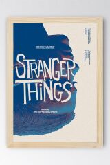 Stranger Things Çerçeveli Tablo - Dizi Posteri Tablo