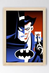 Batman Çerçeveli Tablo - Batman ve Joker Poster Tablo