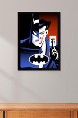 Batman Çerçeveli Tablo - Batman ve Joker Poster Tablo