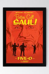 Better Call Saul Çerçeveli Tablo - Saul Goodman Poster Tablo