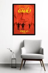 Better Call Saul Çerçeveli Tablo - Saul Goodman Poster Tablo