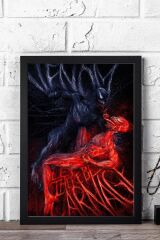Venom Çerçeveli Tablo - Marvel Film Posteri Tablo