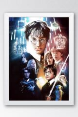 Harry Potter Çerçeveli Tablo - Film Posteri Tablo