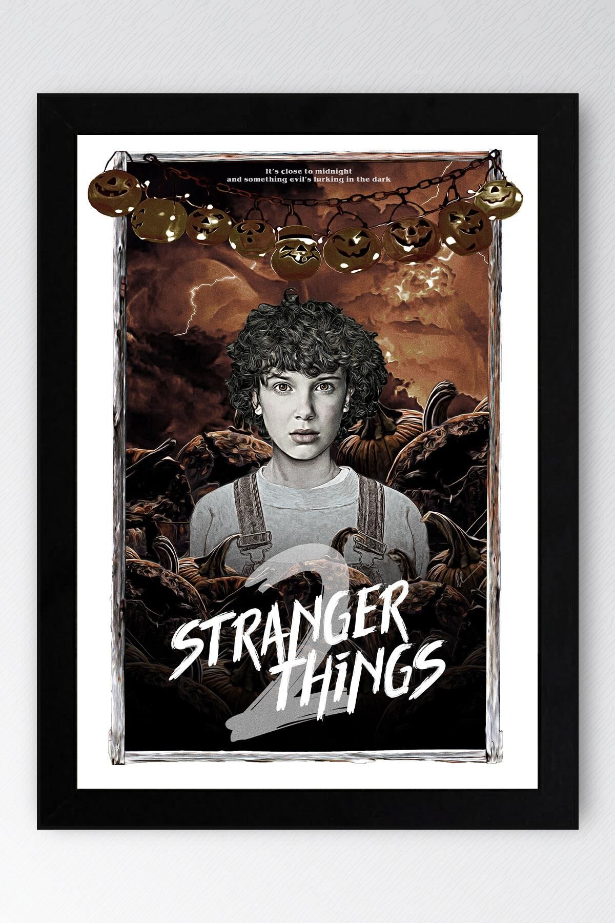 Stranger Things Çerçeveli Tablo - 2.Sezon Dizi Posteri Tablo