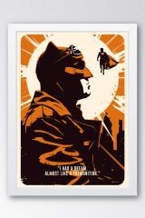 Batman vs Superman Çerçeveli Tablo - Poster Tablo