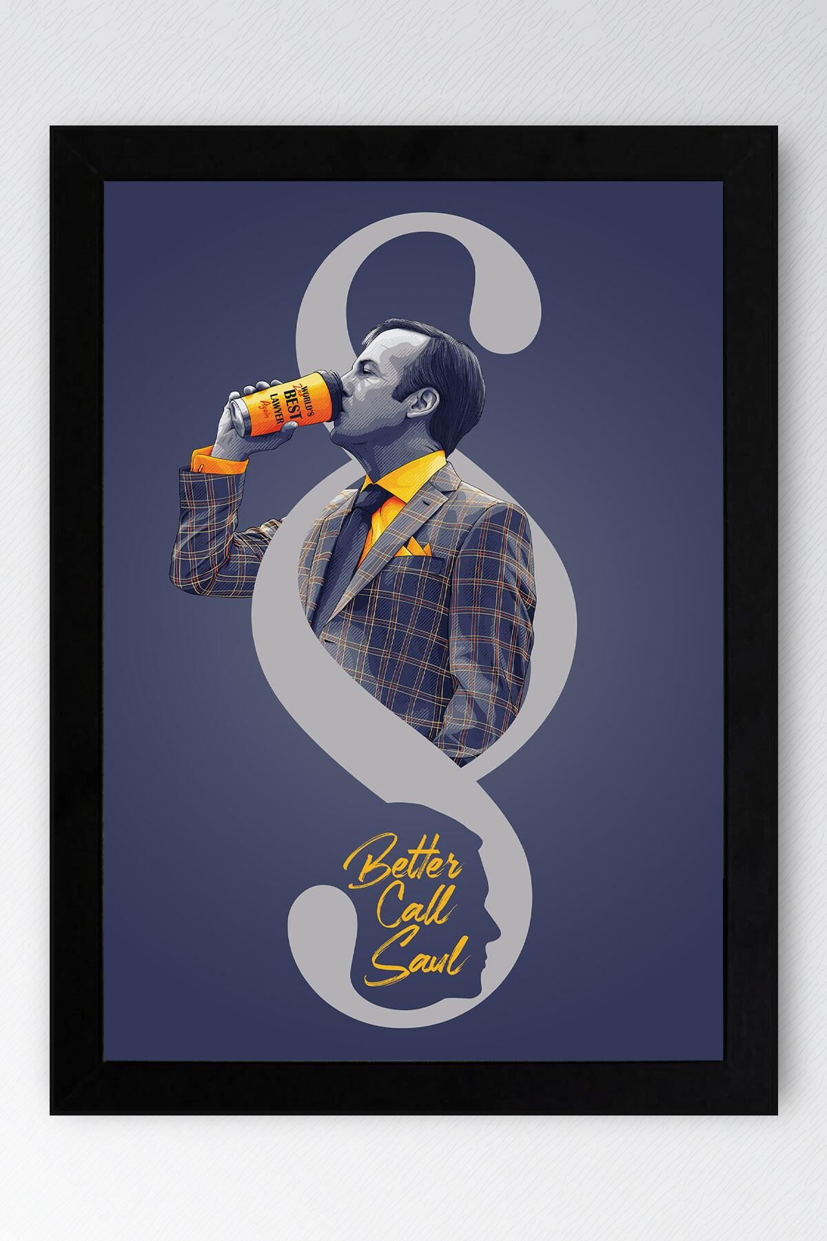 Better Call Saul Çerçeveli Tablo - Saul Goodman Poster Tablo
