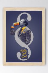 Better Call Saul Çerçeveli Tablo - Saul Goodman Poster Tablo
