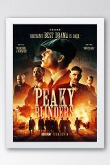 Peaky Blinders Çerçeveli Tablo - Dizi Posteri Tablo