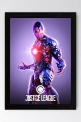 Adalet Birliği Cyborg Çerçeveli Tablo - Justice League Poster Tablo