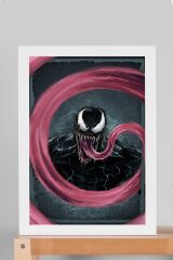 Venom Çerçeveli Tablo - Marvel Film Posteri Tablo