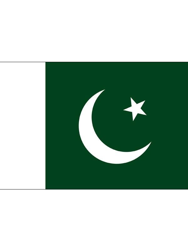 Masa Üstü Pakistan Bayrağı 15x23cm Masa Bayrağı