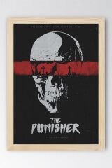 The Punisher Çerçeveli Tablo - Marvel Dizi Posteri Tablo