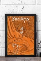Yüzüklerin Efendisi Çerçeveli Tablo - Gandalf Balrog Posteri Tablo