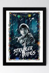 Stranger Things Çerçeveli Tablo - 1.Sezon Dizi Posteri Tablo