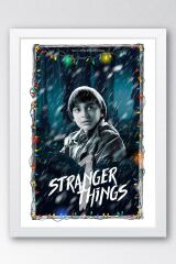 Stranger Things Çerçeveli Tablo - 1.Sezon Dizi Posteri Tablo
