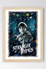 Stranger Things Çerçeveli Tablo - 1.Sezon Dizi Posteri Tablo