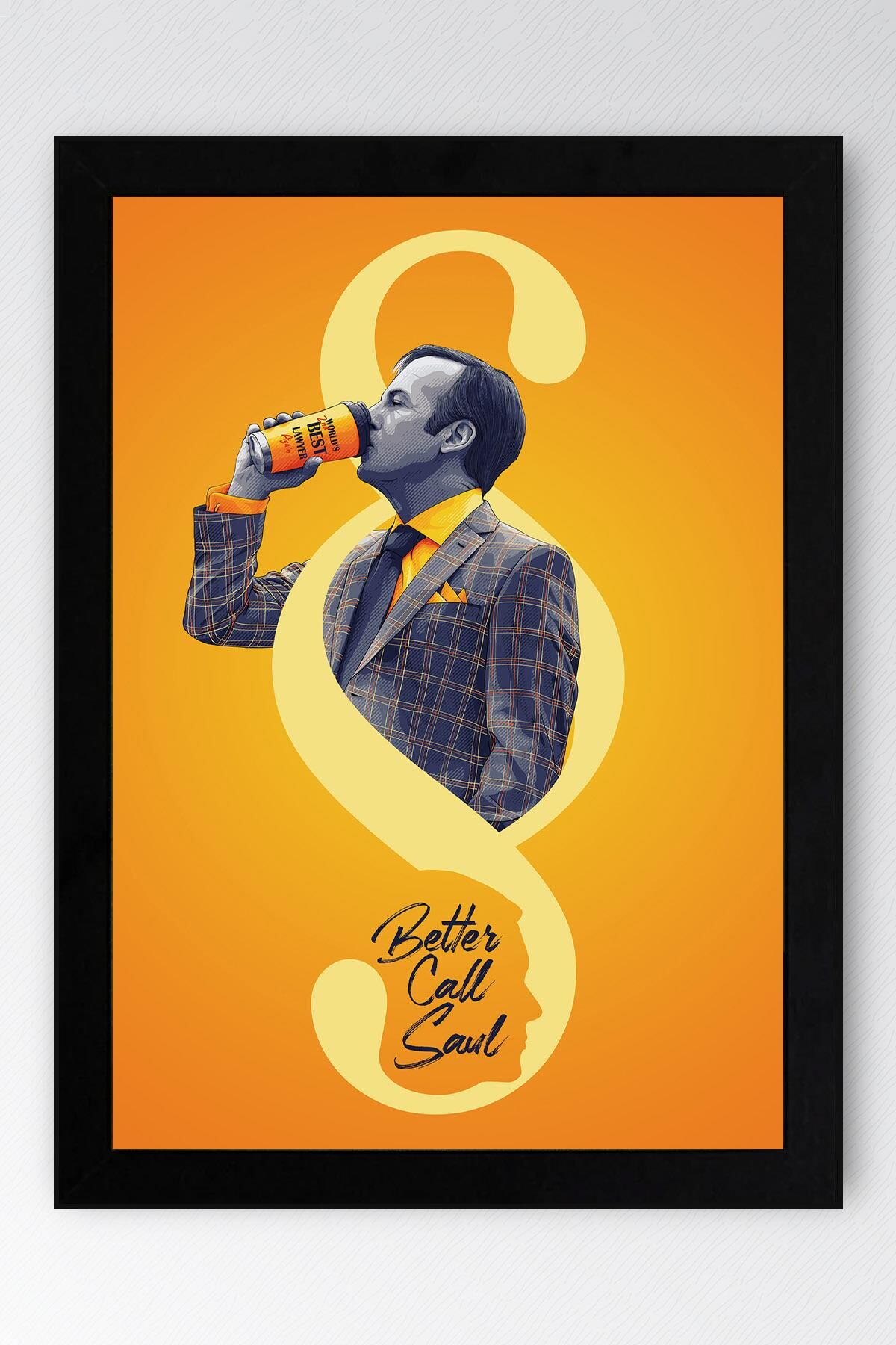 Better Call Saul Çerçeveli Tablo - Saul Goodman Poster Tablo