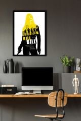 Kill Bill Çerçeveli Tablo - Film Posteri Tablo