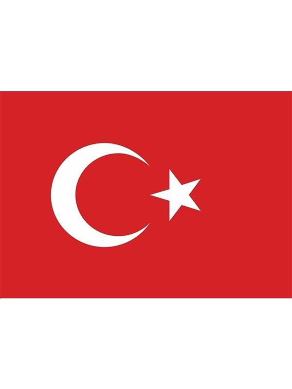 Masa Üstü Türkiye Cumhuriyeti Bayrağı 15x23cm Masa Bayrağı