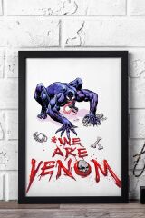 Venom Çerçeveli Tablo - Marvel Film Posteri Tablo