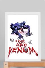 Venom Çerçeveli Tablo - Marvel Film Posteri Tablo