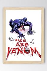 Venom Çerçeveli Tablo - Marvel Film Posteri Tablo
