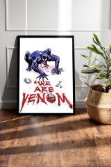 Venom Çerçeveli Tablo - Marvel Film Posteri Tablo